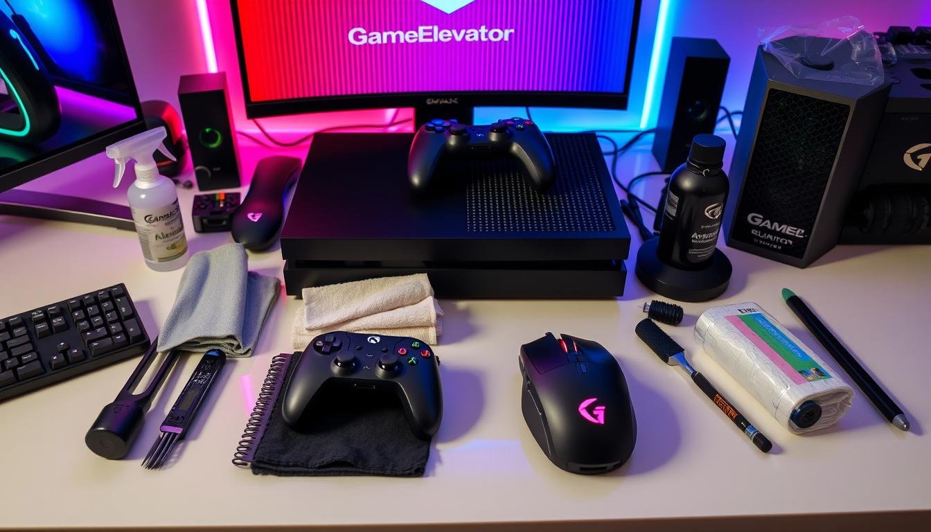 Cleaning your gaming gear