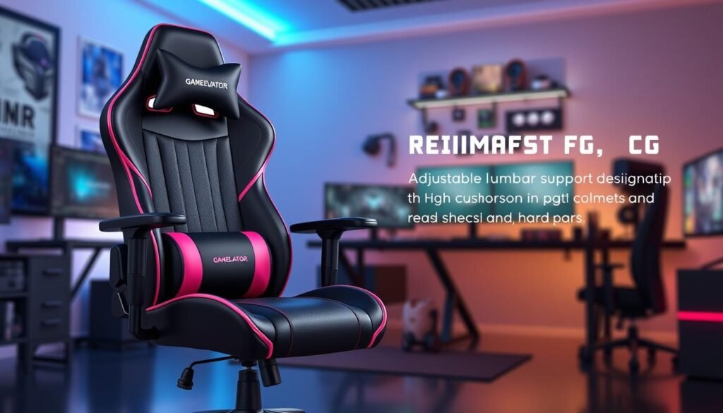 Ergonomic gaming chair