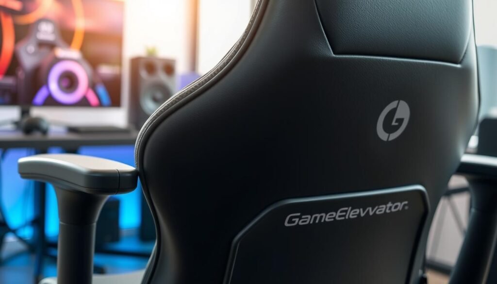 Lumbar support in gaming chair