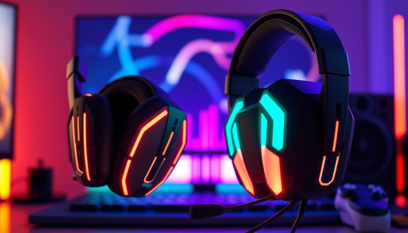 Noise-canceling gaming headsets