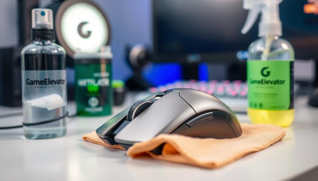 sanitizing gaming mouse